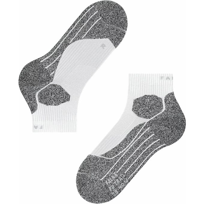 FALKE RU Trail anti-blaar functioneel materiaal hardloopsokken dames wit - maat 41-42