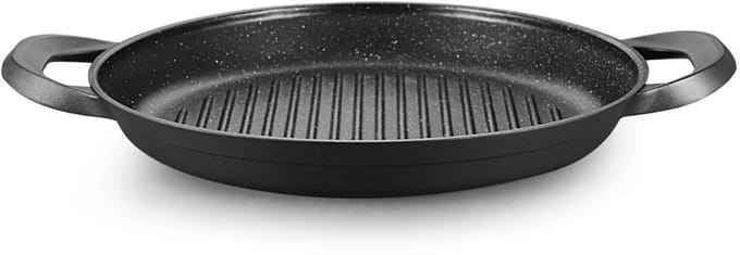 Ferveo Yada Grillpan - 28cm - Zwart - Inductie