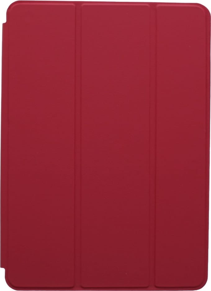 LuxeBass Apple iPad 10.2 2020 Tri-Fold - Multi-Stand Case - Smartcase - Smart Cover - Hoesje - Beschermcase - Rood