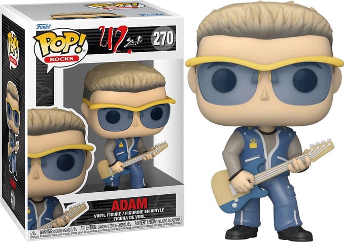 Funko U2 - POP! Rocks Zoo TV Adam 9 cm Verzamelfiguur - Multicolours