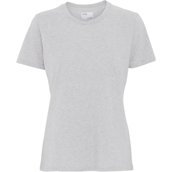 Dames-T-shirt Colorful Standard Light Organic snow melange