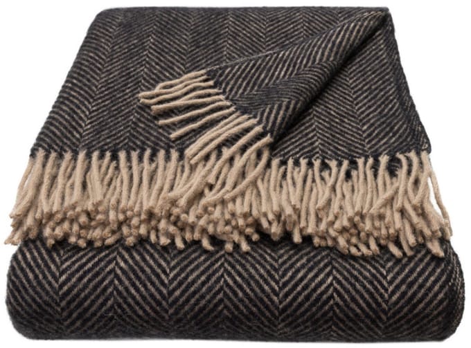 WOOOL Luxury Plaid - STELLA (Vintage) - 150x183cm - 100% Wol
