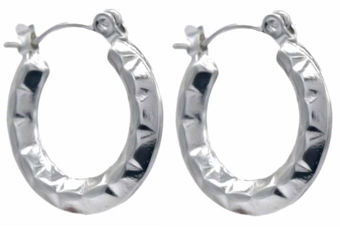 Oorbellen - Oorringen - RVS - 2 cm - Zilverkleurig