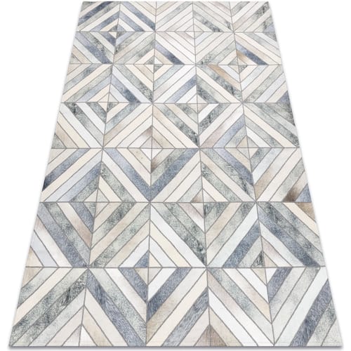 Kleden Rugsx Tapijt PATCHWORK 21721 beige / grijs - 120x170 cm