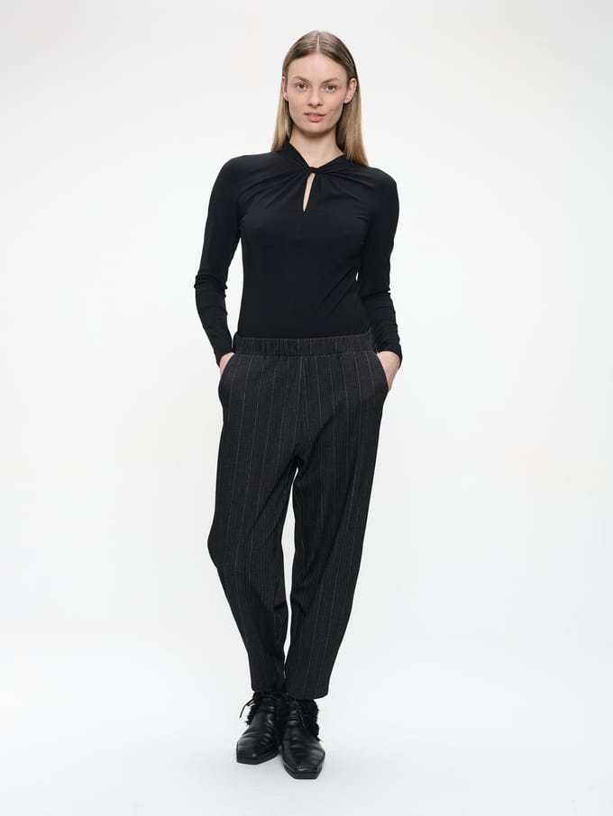 Ken top technical jersey | Black - Black / S
