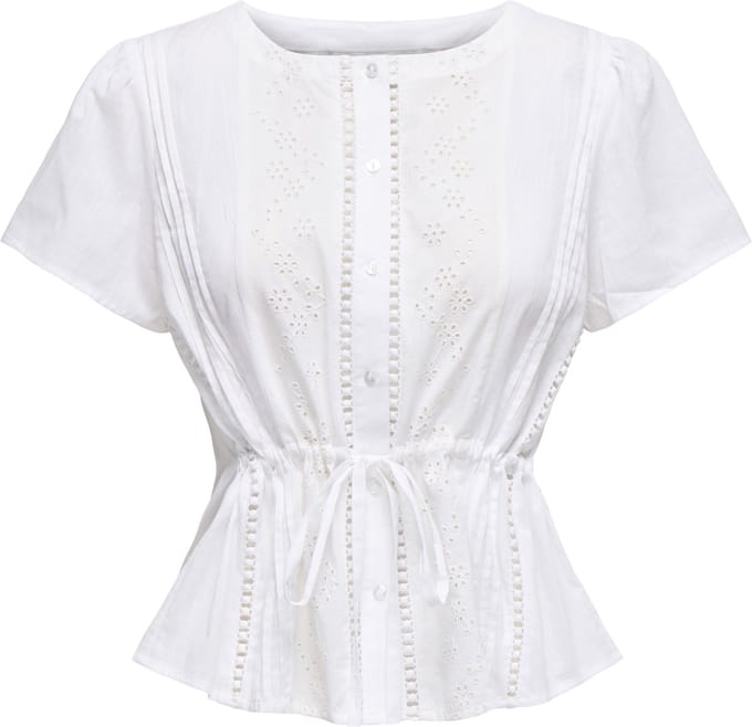 Geborduurde blouse vrouw Only Siffi