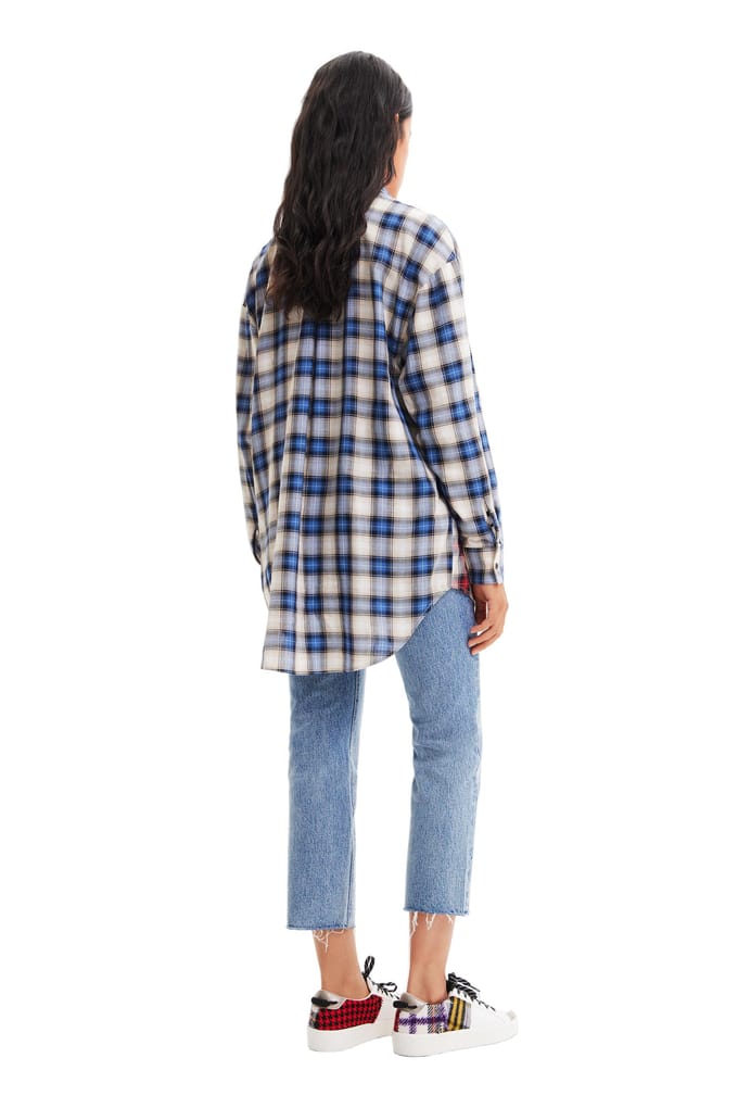 Desigual Dames Blauwe Shirt