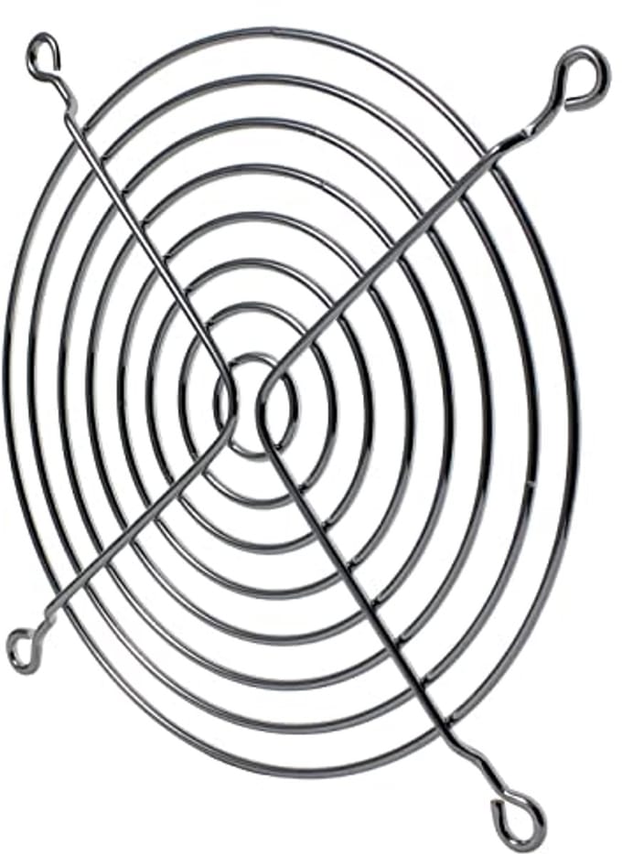 Ventilatorrooster 120x120mm voor Axiale ventilatoren