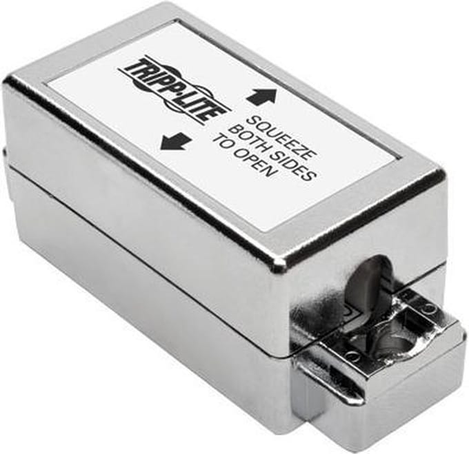 Tripp-Lite N237-001-SH Cat5e/6 Shielded Surface-Mount Junction Box, 110 IDC, TAA TrippLite