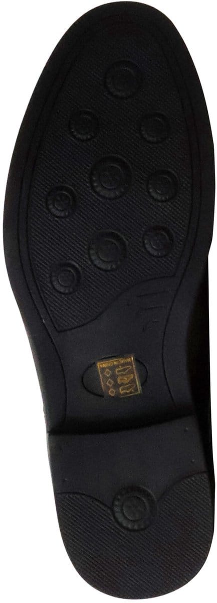 Lage mocassin met veters