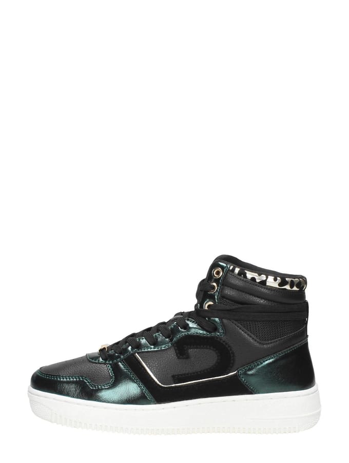 Cruyff Campo High Lux Hoge sneakers - Dames - Zwart - Maat 36