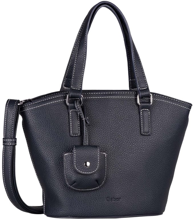 Gabor schoudertas Layla Zip Shopper Dark Blue donkerblauw
