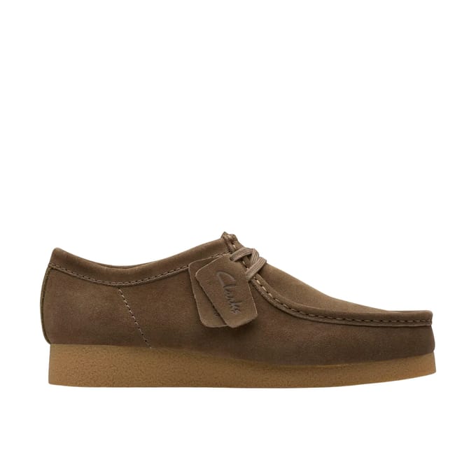 Clarks Khaki bruin suède Wallabee EVO loafers