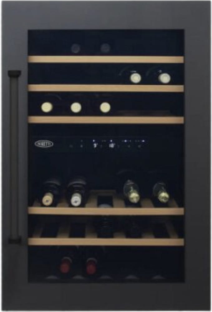 Boretti MLWC88AN Wijnklimaatkast inbouw 88cm, 2 zones, 35 flessen, AN