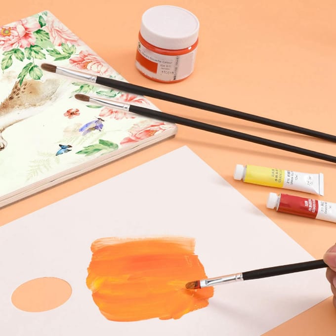 A3 Afscheurbaar Papieren Palet Wegwerp Kleurmengpapier voor Aquarel Olieverf Gouache white