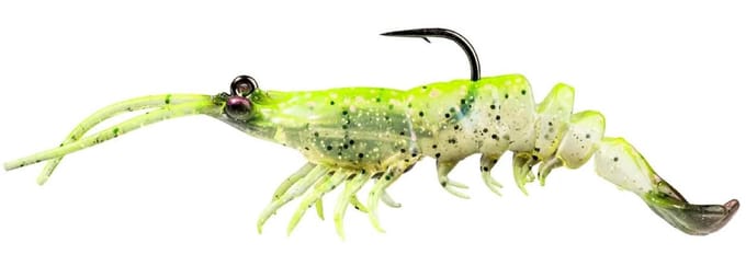 Zman Soft Lure PrawnstarZ 3,5 Inch 2/Pack Cajun Cricket (9118) white