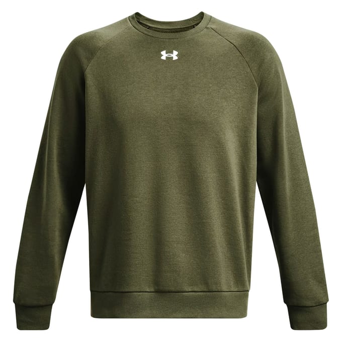 Under Armour Rival Fleece Crew Sweater Heren - Maat S