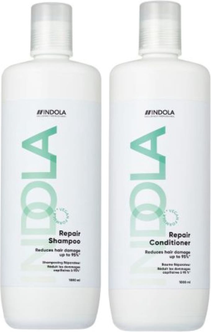 Indola Repair Shampoo & Conditioner - 2x1000ml