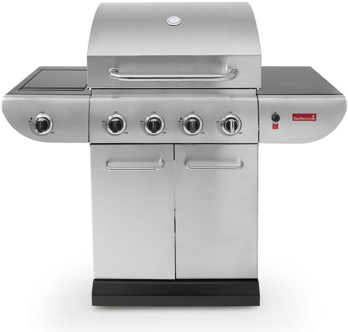 BARBECOOK GASBARBECUE SUMO RVS 4 BRANDERS