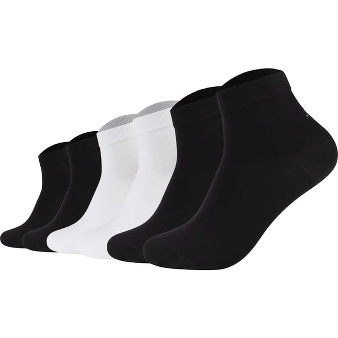 JOOP! Sokken Unisex premium essential cotton Quarter 6p Set van 6