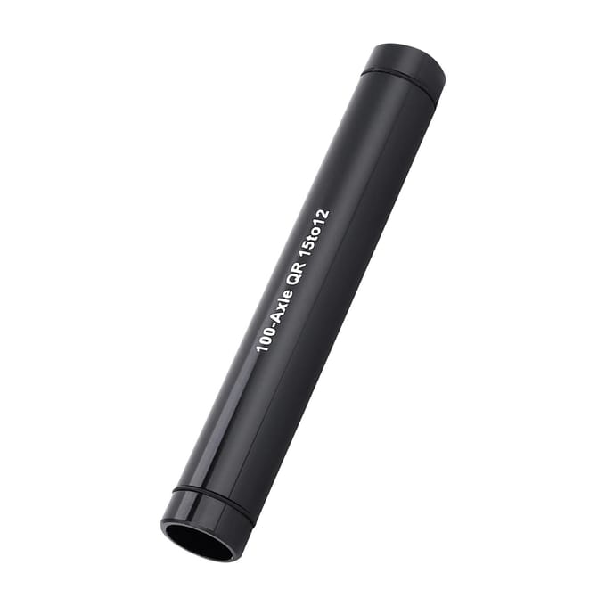 Fiets Fiets Steekas Naaf Adapter 15mm naar 12mm Snelspanner Zwart zwart