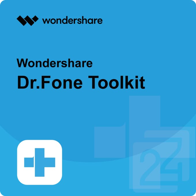 Wondershare Dr.Fone Full Toolkit Mac OS 5 Apparaten / 1 Jaar