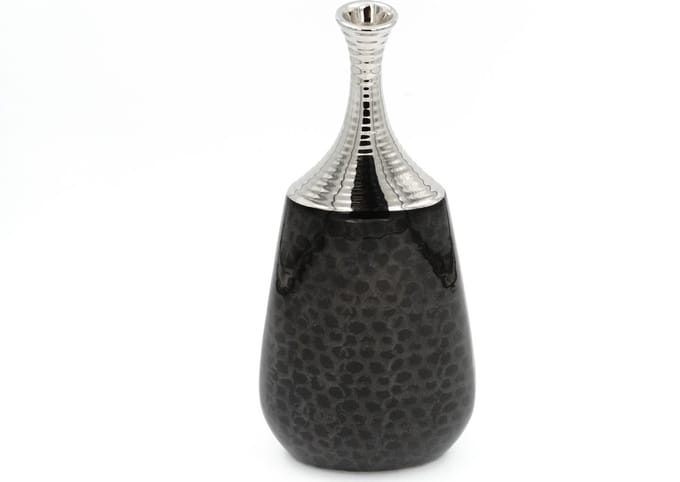 Decoratie Vaas – Keramiek – Zwart - 35cm