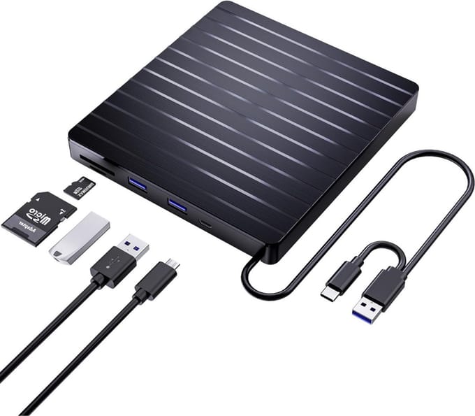 Draagbare Externe DVD Speler voor Laptop - DVD Burner