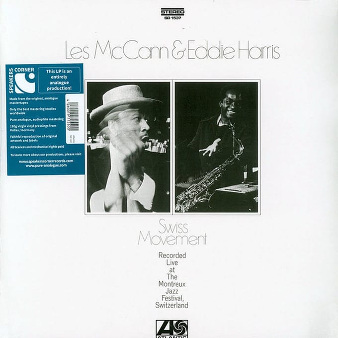 Les McCann & Eddie Harris - Swiss Movement (LP)