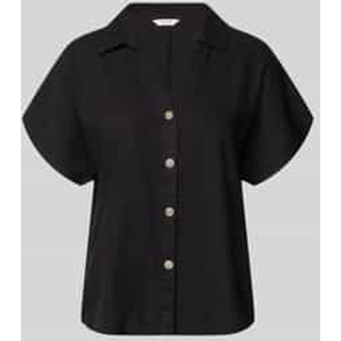 regular fit overhemdblouse van linnenmix model 'Falakka'