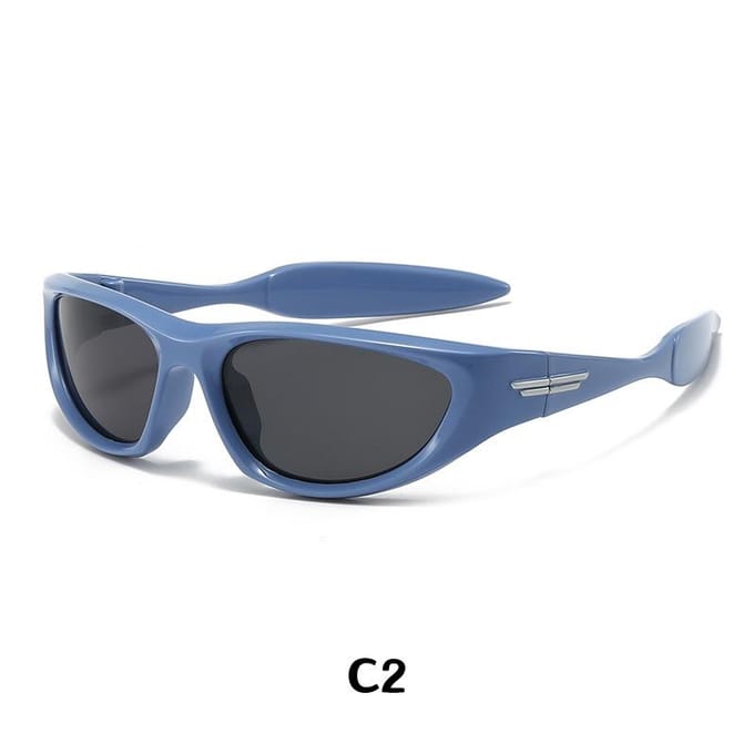 Kinderen UV Bescherming Zonnebril Mode Sport Rijden Siliconen Frame Kinderbril 23087 gray