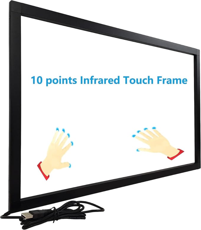 Infrarood Touch Screen Frame 60 Inch 10 Punten voor Interactief Whiteboard