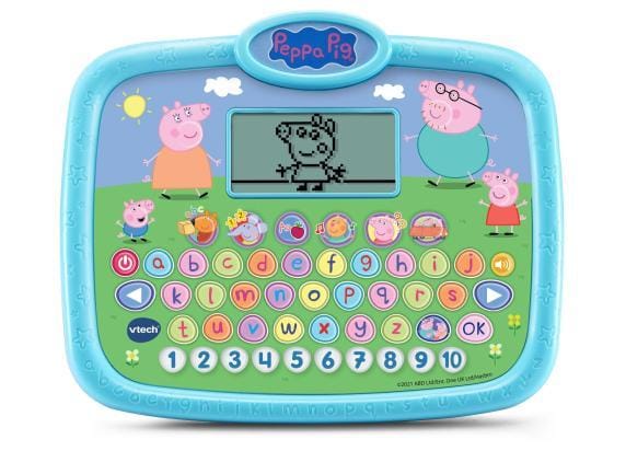 VTech Peppa Pig Tablet - Kinder Leercomputer - Educatief Speelgoed - Letters, Voorwerpen, Cijfers & Tellen