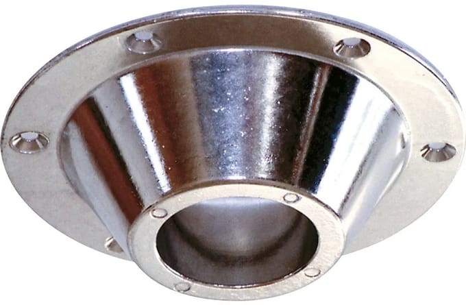 Plastimo Alpax Tafelpootplaat Zilver