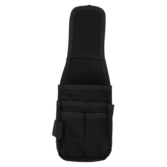 Sac à outils de quincaillerie, pochette de quincaillerie multifonctionnelle, conteneur, organisateur, sac de rangement(Noir ) noir