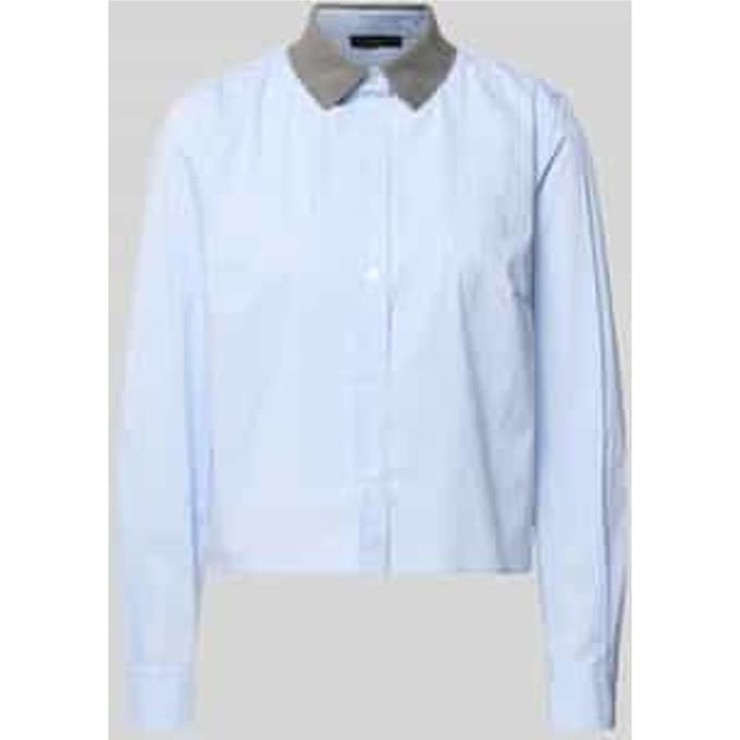 Relaxed fit Overhemdblouse mit Overhemdkraag Model 'Nina'