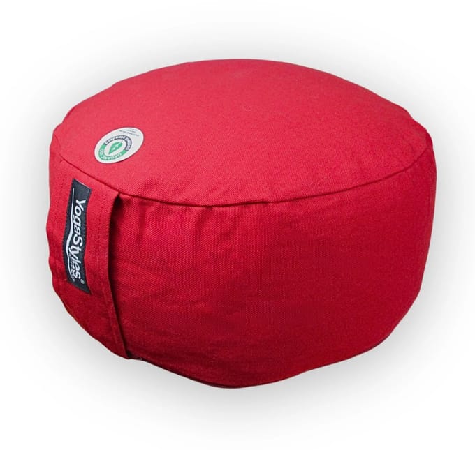 YogaStyles Organic Rondo Donkerrood