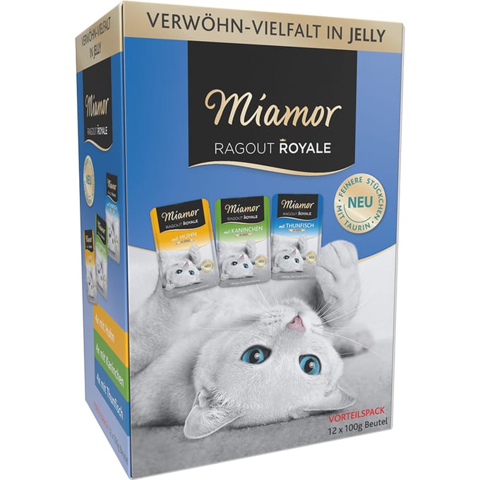 Miamor - Ragout Royale Multipack 48x100g - 3 smaken voordeelverpakking