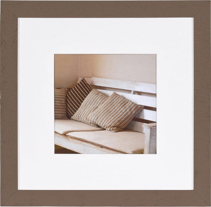 Fotolijst - Henzo - Driftwood - Fotomaat 30x30 cm - Bruin