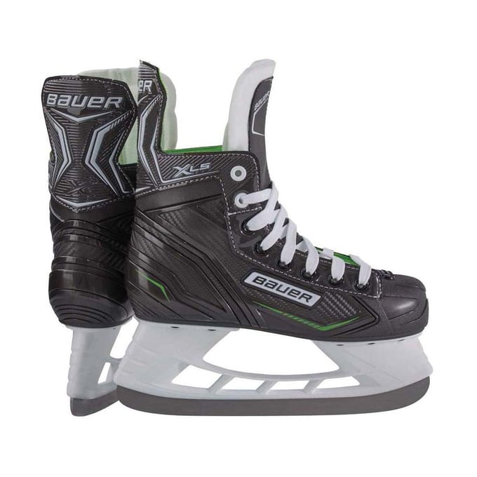 Bauer Ijshockeyschaatsen X-ls Junior Tpr/rvs Zwart/groen Mt 35