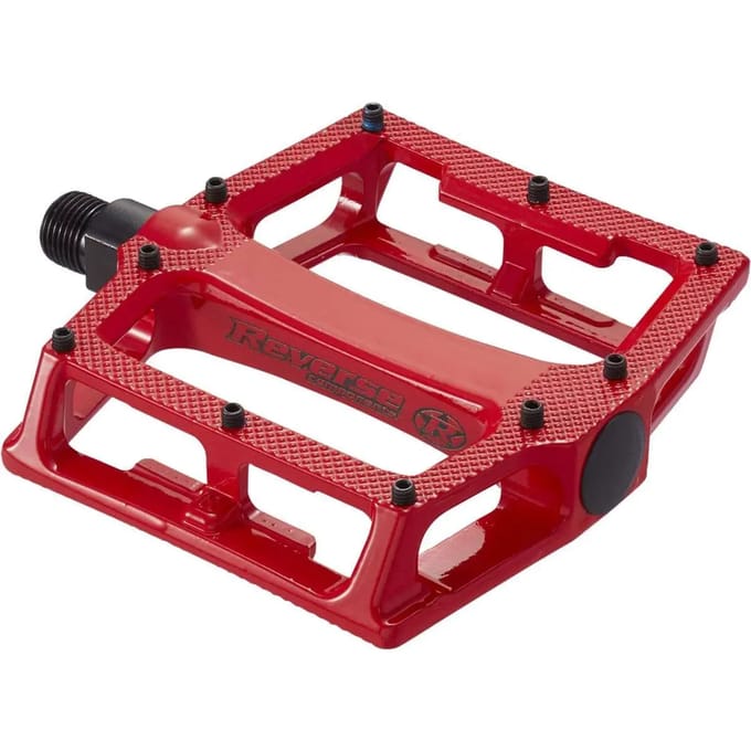 Paar platte pedalen Reverse Components Super Shape-3D