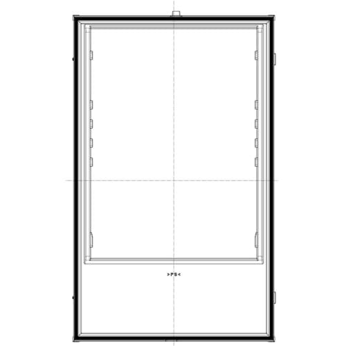 AEG koelkastdeur, wit, 681.2x1109mm 140226911018