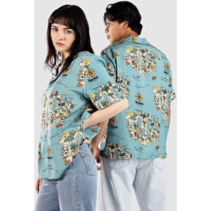 The Dudes Dudland Hawaiian Shirt patroon