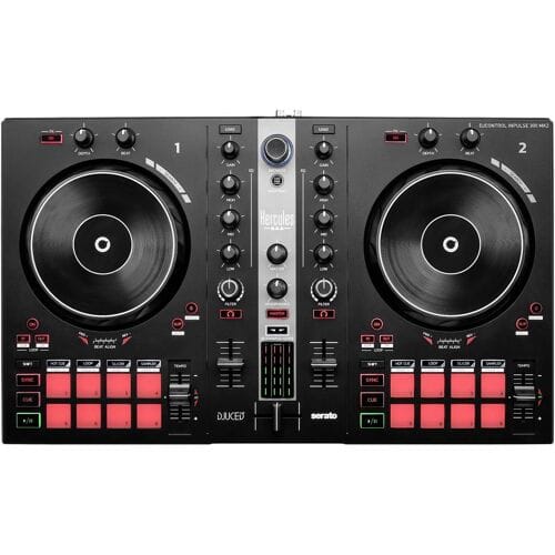 Hercules DJControl Inpulse 300 MK2 - DJ Controller met Serato DJ Lite & DJUCED - 2 Decks & 16 Pads