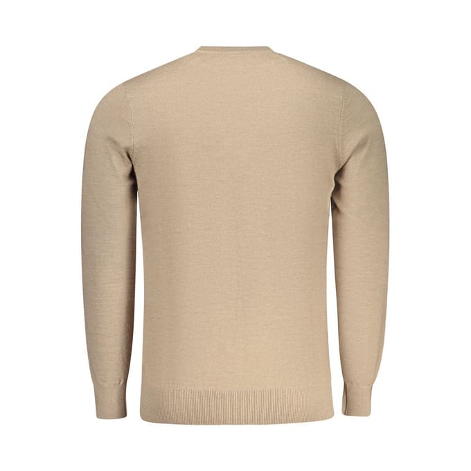 Rifle Beige Polyester Heren Sweater
