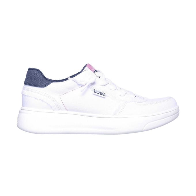 Skechers Dames Skipper Hi Canvas Sneakers (Wit)