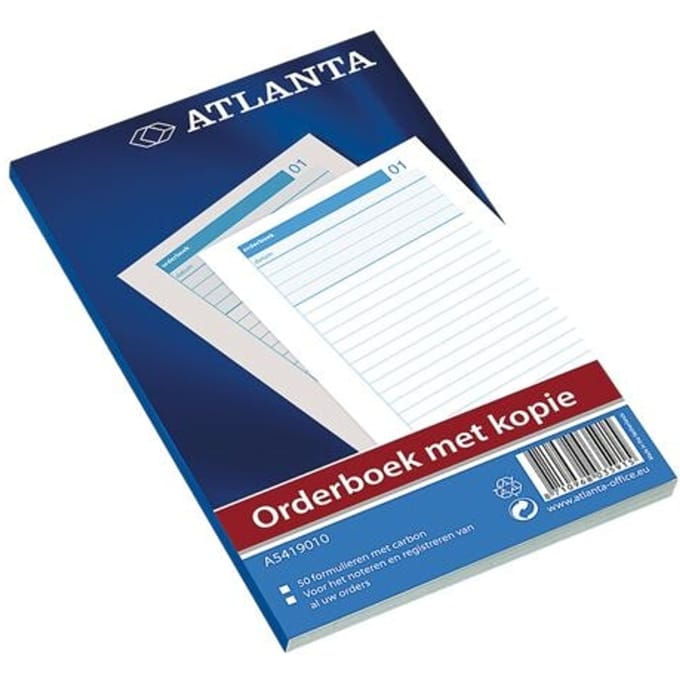 Atlanta Orderboek A5 incl. kopie - 50 vel - 1 stuk