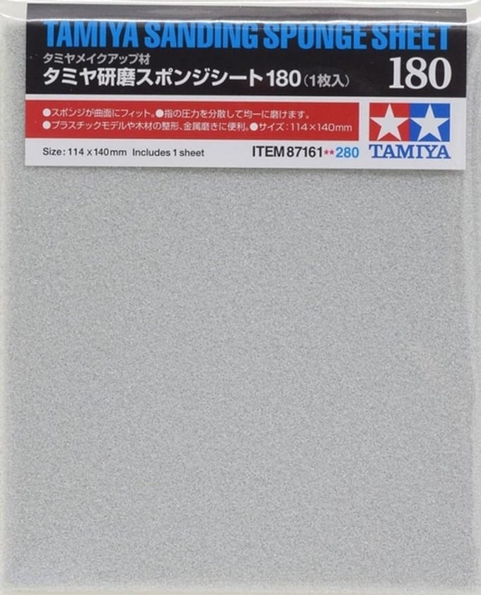 Tamiya 87161 Schuurspons korrel 180