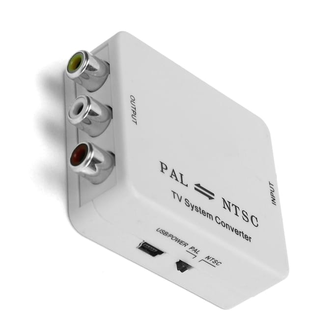 PAL naar NTSC Converter HD PALNTSC Formaat Converter voor DVD VCD Speler Recorder Camcorder VCR DVR PS3