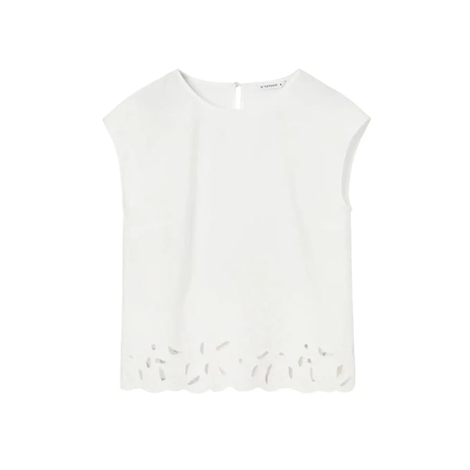Geborduurde damesblouse Tatuum Borita